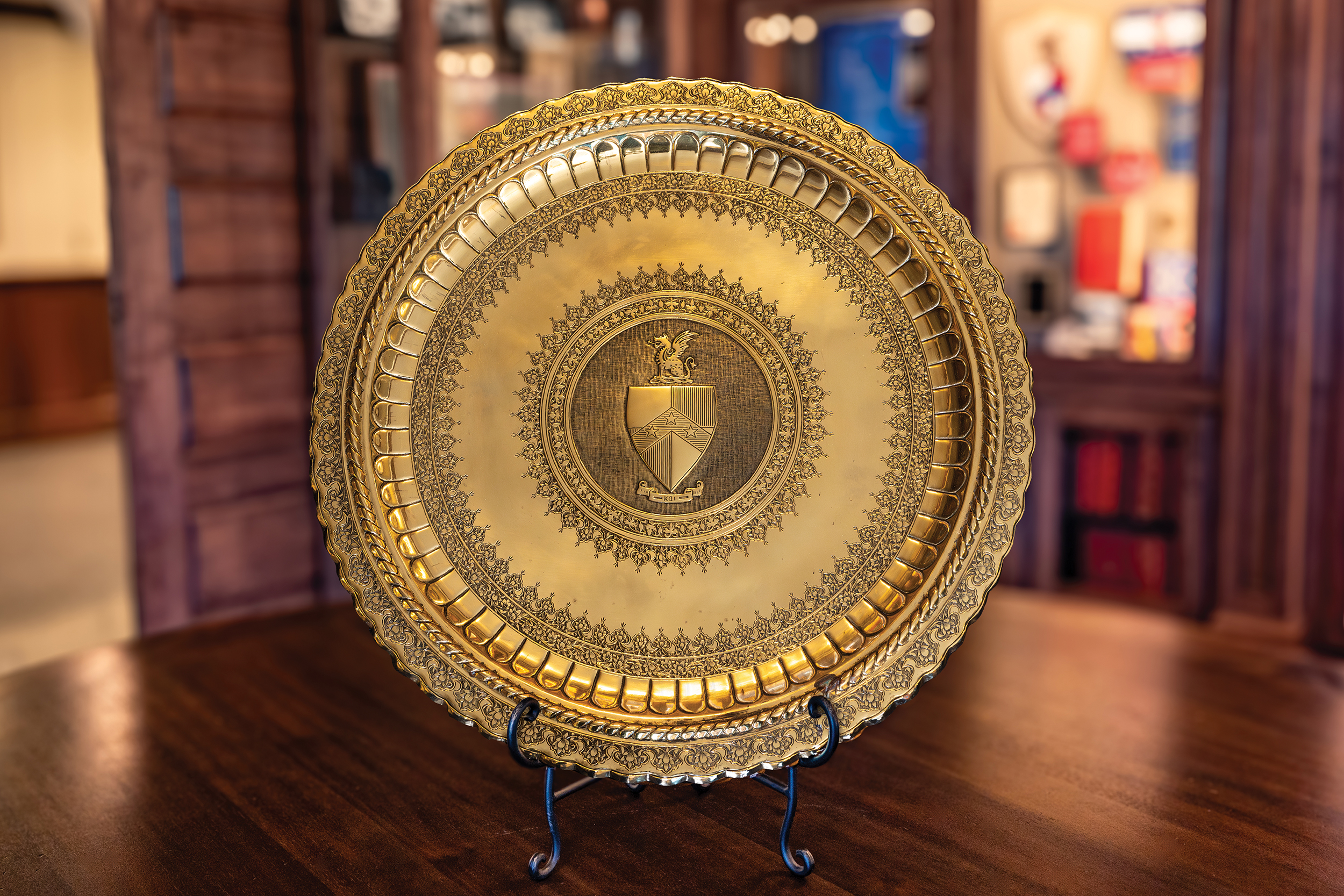Handcrafted Iranian Server Finds Permanent Home at Oklahoma